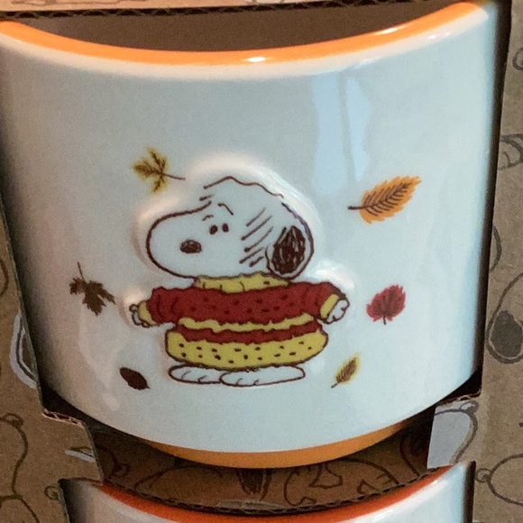 Peanuts x Rae Dunn Fall Ramekin Set - Picture 6 of 12
